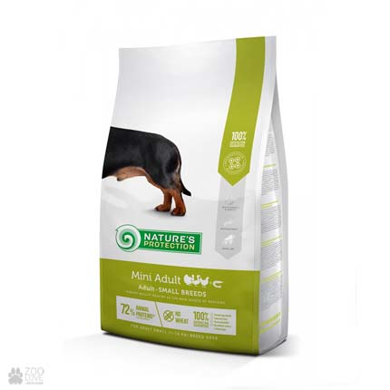 корм для собак Nature's Protection Mini Adult (упаковка с 2020 года)