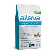 Alleva Equilibrium Sensitive Adult Mini / Medium Fish, корм для собак малых и средних пород с чувствительным пищеварением с рыбой