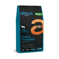 Alleva Natural Medium & Maxi Adult Fish & Pumpkin, корм для собак средних и крупных пород с рыбой и тыквой