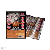 Alpha Spirit Sticks Beef, корм-лакомство для собак, палочки с говядиной, 4 штуки