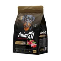 AnimAll Adult Large Breed Turkey with Lamb, корм с ягненком и индейкой для собак крупных пород