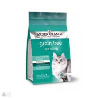 Arden Grange Adult Sensitive Cat Ocean White Fish & Potato, корм для кошек с белой рыбой и картофелем