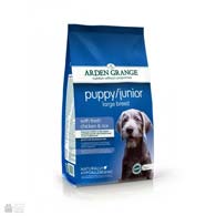 Arden Grange Puppy / Junior Large Breed Fresh Chicken & Rice, корм для щенков крупных пород с курицей и рисом