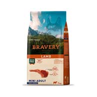 BRAVERY Mini Adult Small Breeds Lamb Dog, сухой корм для собак малых пород с ягненком