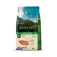 BRAVERY Mini Adult Chicken Grain Free, сухой корм для собак малых пород с курицей