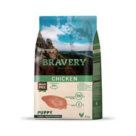 BRAVERY Puppy Medium & Large Breeds Chicken Dog, сухой корм для щенков средних и крупных пород с курицей