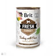 Brit Fresh Turkey/Peas, консервы для собак с индейкой