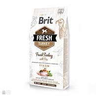Brit Fresh Turkey/Pea Fit & Slim, корм для собак с индейкой и горошком