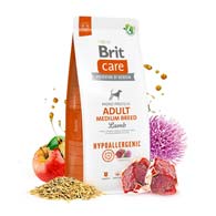 Brit Care Adult Medium Breed Hypoallergenic Lamb & Rice, корм для собак средних пород с ягненком