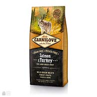 Carnilove Adult Large Breed Salmon & Turkey, корм для собак крупных пород