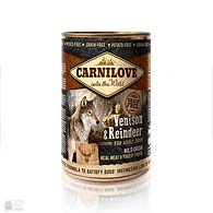 Carnilove Dog Reindeer Grain Free, беззерновые консервы для собак с северным оленем
