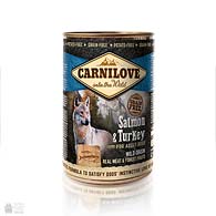 Carnilove Dog Salmon & Turkey Grain Free, беззерновые консервы для собак с лососем и индейкой