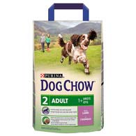 Упаковка корма для собак с мясом ягненка Dog Chow 2,5 кг (до 2018 г)