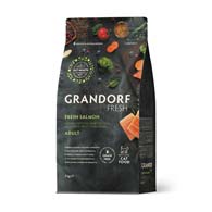 Grandorf Fresh Salmon & Sweet Potato Adult, корм с лососем для взрослых кошек