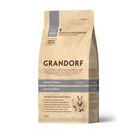 Grandorf Rabbit & Turkey Adult Sterilised, корм для стерилизованных кошек