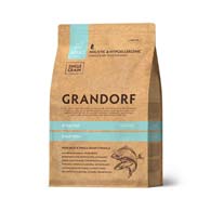 Grandorf White Fish Adult Mini, корм с белой рыбой для собак мелких пород