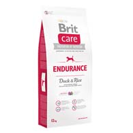 Фото упаковки сухого корма для активных собак всех пород Brit Care Endurance 12 кг