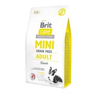 Brit Care Mini Adult Lamb Grain Free, корм для собак малых пород с ягненком