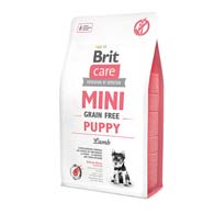 Brit Care Grain Free Mini Puppy Lamb, корм для щенков малых пород