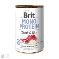 Brit Mono Protein Lamb & Rice, консервы для собак с ягненком и рисом