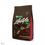 Lifestyle Grain Free Salmon Senior Cat, корм для пожилых кошек с лососем