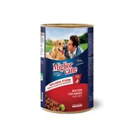 Migliorcane Beef, влажный корм для собак с кусочками говядины