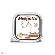 Miogatto Sterilised Poultry & Carrots, консервы для стерилизованных кошек с птицей и морковью