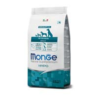 Monge Hypoallergenic All Breeds, гипоаллергенный корм для собак с лососем и тунцом
