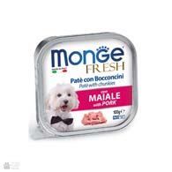 Monge Fresh Pork, консервы для собак, со свининой