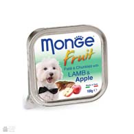 Консервы для собак с ягненком и яблоками Monge Fruit Lamb & Apple (старая упаковка)