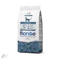 Monge Sterilised Monoprotein Trout, корм для стерилизованных кошек с форелью
