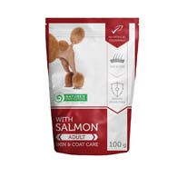 Nature's Protection Adult Salmon Skin & Coat, влажный корм с лососем для собак