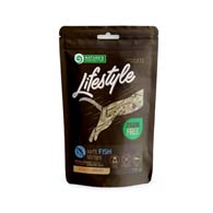 Nature's Protection Lifestyle Soft Fish Strips, мягкое лакомство с рыбой для кошек