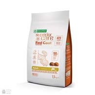 Nature's Protection Superior Care Red Coat Adult Small Breeds Grain Free Salmon, беззерновой корм для собак малых пород с рыжей шерстью