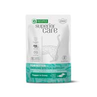 Nature's Protection Superior Care Kitten Immune System Support Tuna & Sea Bass, консервы с тунцом и морским окунем для котят