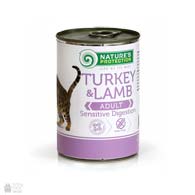 Nature's Protection Sensitive Digestion Turkey & Lamb, консервы для кошек с чувствительным пищеварением