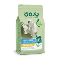 Oasy Puppy & Junior Medium Breeds Chicken, корм для щенков средних пород с курицей