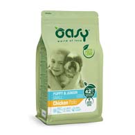 Oasy Puppy & Junior Small Breeds, корм для щенков малых пород с курицей