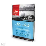 Orijen Six Fish, гипоаллергенный корм для собак всех пород на основе рыбы