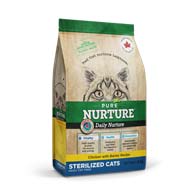 Pure Nurture Daily Chicken with Barley Sterilised, корм с курицей и ячменем для стерилизованных кошек