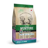 Pure Nurture Daily Turkey with Rice Small & Mini Adult, корм с индейкой и рисом для собак малых пород