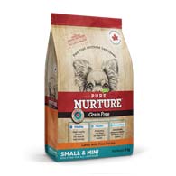 Pure Nurture Grain Free Small & Mini Lamb All Lifestages, беззерновой корм с ягненком для собак малых пород на всех стадиях жизни