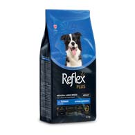 Reflex Plus Adult Medium & Large Breeds Salmon, корм для средних и крупных пород с лососем
