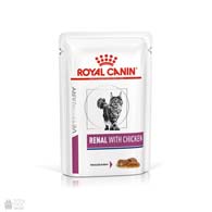Royal Canin Renal Chicken, консервы для кошек при болезнях почек