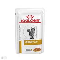 Royal Canin Urinary S/O, консервы для кошек с проблемами мочевыводящих путей, кусочки в соусе