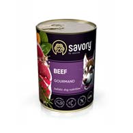 Savory Adult Beef, консервы для собак с говядиной