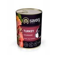 Savory Adult Turkey, консервы для собак с индейкой