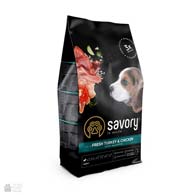 Savory Puppy Fresh Turkey & Chicken, корм для щенков со свежим мясом индейки и курицы
