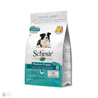 Schesir Dog Medium Puppy Chicken, корм для щенков средних пород, с курицей