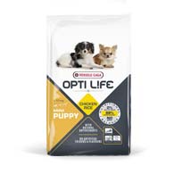 Opti Life Mini Puppy Chicken, корм с курицей для щенков малых пород
